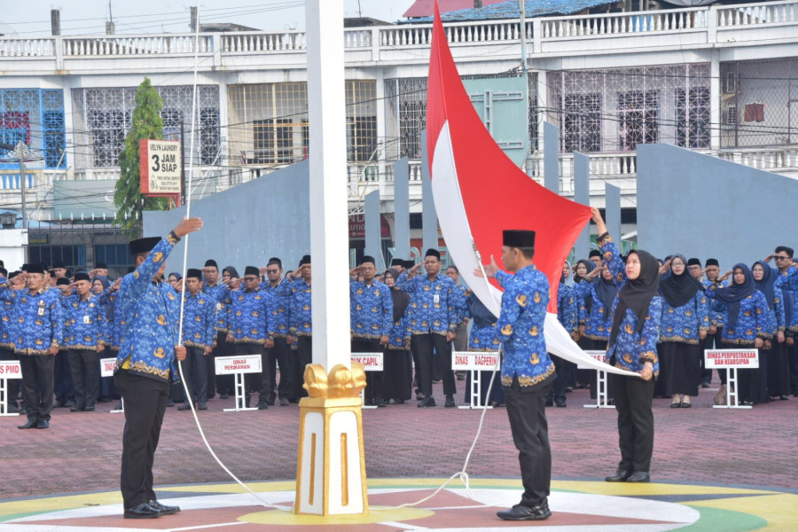 Pemkab Bengkalis Gelar Upacara Peringatan Hari Kesadaran Nasional