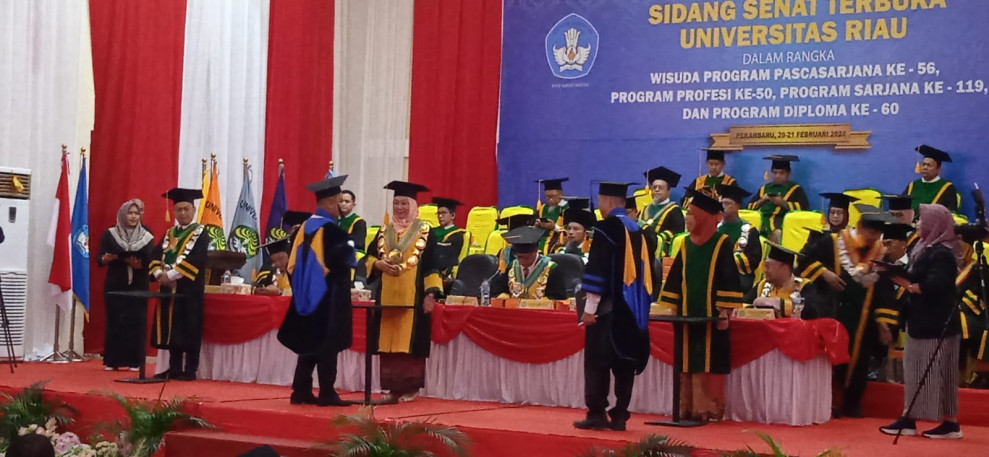 2.069 Orang Mahasiswa UNRI Diwisuda