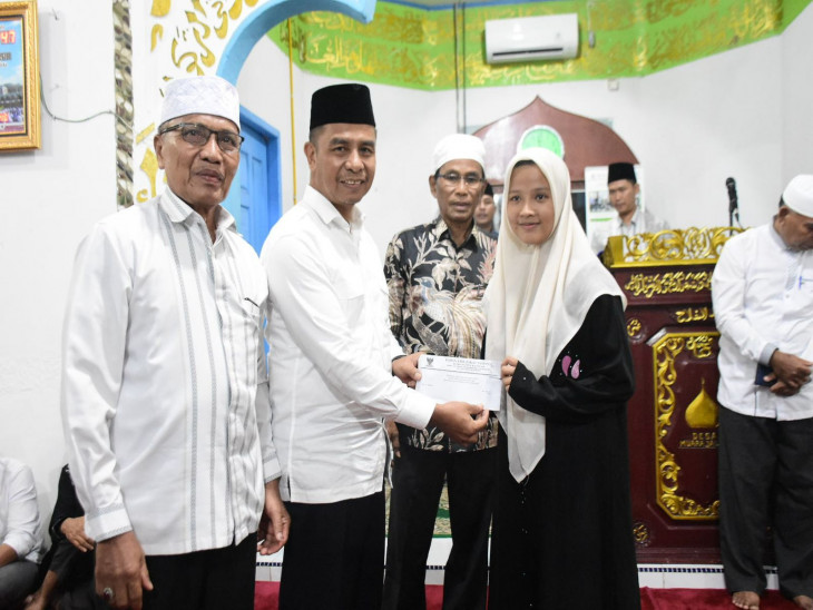 Bupati Kampar Safari Ramadhan di Masjid Al-Falah Desa Muara Jalai