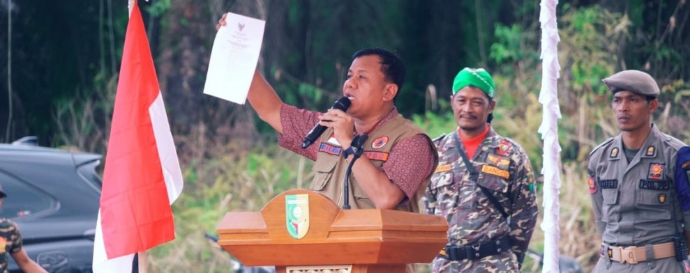 Perjuangkan Hak Masyarakat, Bupati Kuansing Akan Tindak Tegas Perusahaan yang Langgar Aturan