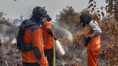 Karhulta Gondai Sudah Padam, Petugas Lakukan Pendinginan di Lokasi