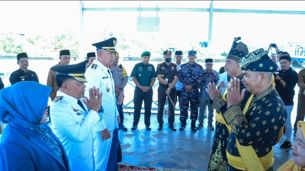 Penyambutan Kedatanagan Bupati dan Wakil Bupati Kepulauan Meranti