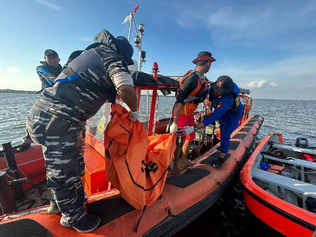 Setelah Dua Hari Pencarian, Tim SAR Meranti Temukan Jenazah ABK KM MI 01
