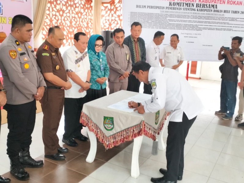 Bupati Rohul Ingatkan Camat dan Kepala Desa Terkait Stunting