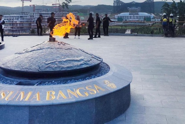 PGN Alirkan Gas Bumi ke Monumen Taman Kusuma Bangsa IKN
