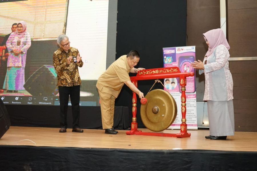 Dibuka PJ Gubri, BKKBN Riau Gelar Rakerda Bangga Kencana Tahun 2024