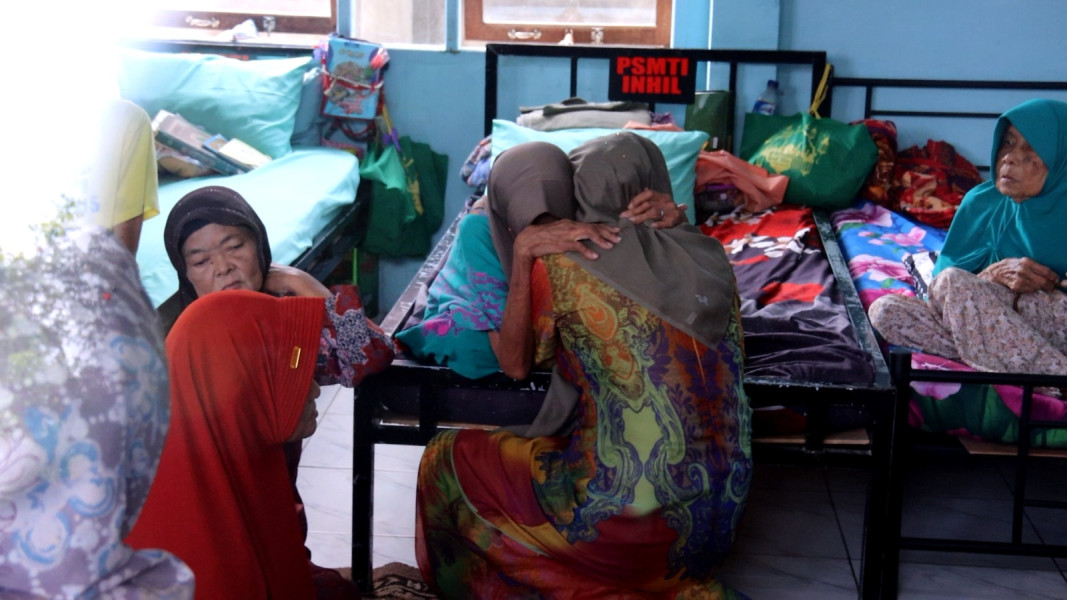 Wabup Inhil Sambangi Panti Pondok Bhakti Lansia