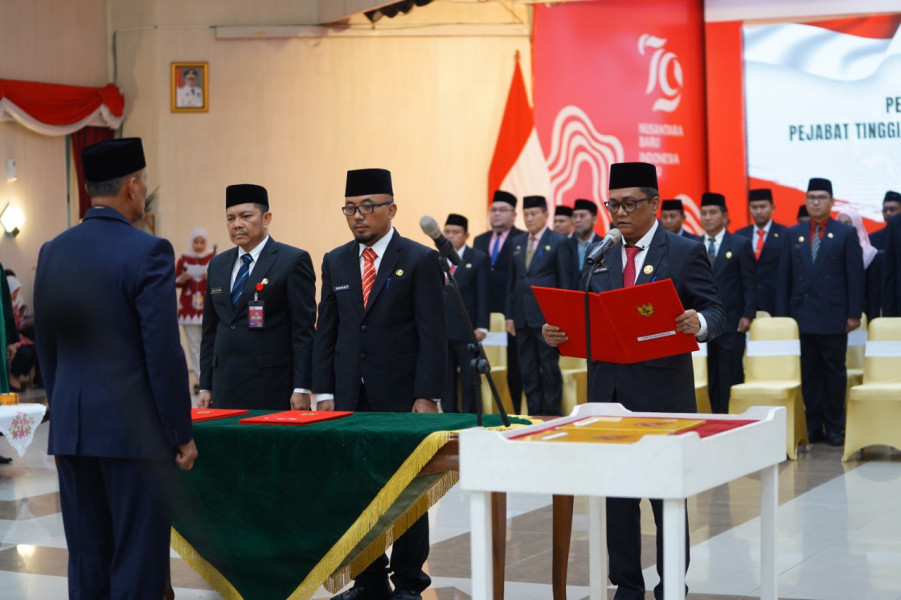 Roni Bowo Leksono Dilantik Jadi Kepala BRIDA Riau