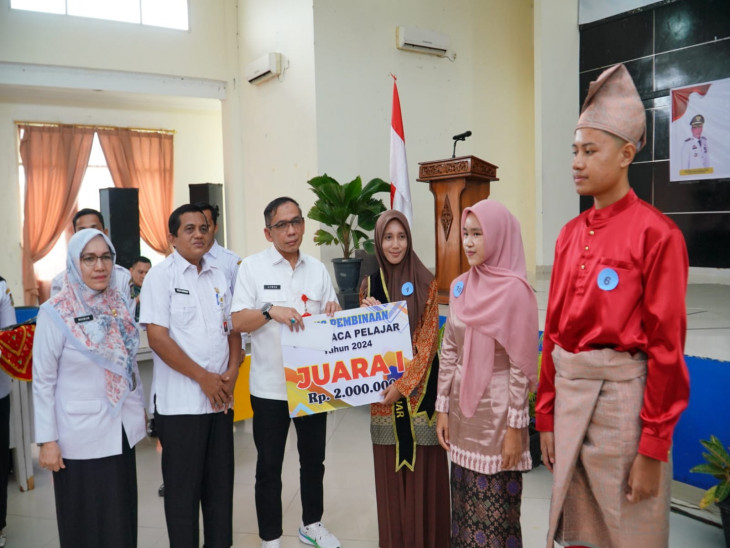 Zazkya Adelia Terpilih Jadi Duta Baca Pelajar Kampar