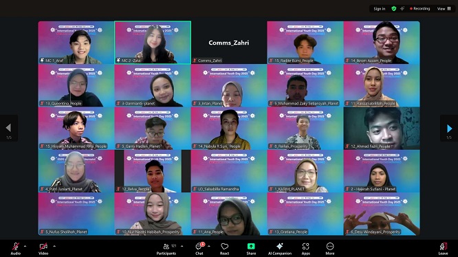 Hari Pemuda Internasional 2025 – Terang di Tangan Kita: Pemuda sebagai Pembawa Obor Harapan bagi Manusia, Planet, dan Kemakmuran