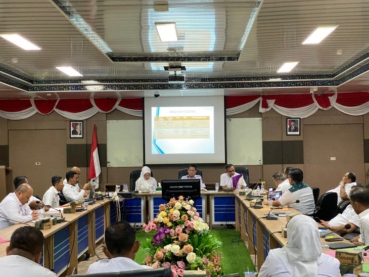 Pj Bupati Pimpin Rapat Persiapan Hari Jadi Kabupaten Kampar yang ke-75 Tahun 2025