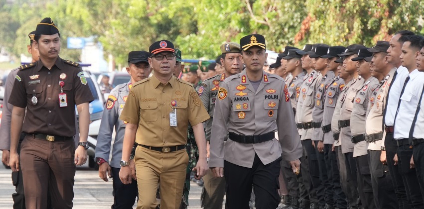 Gelar Apel Kesiap Siagaan Karhutla, Pj.Sekda Kuansing Pastikan Kesiapan Peralatan dan Personil