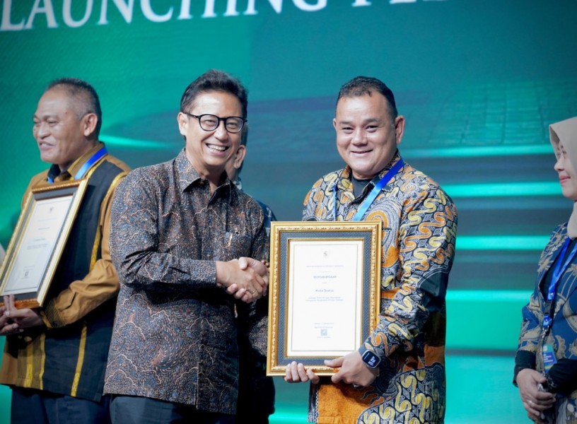 Pemko Dumai Raih 3 Penghargaan dari Kementrian Kesehatan