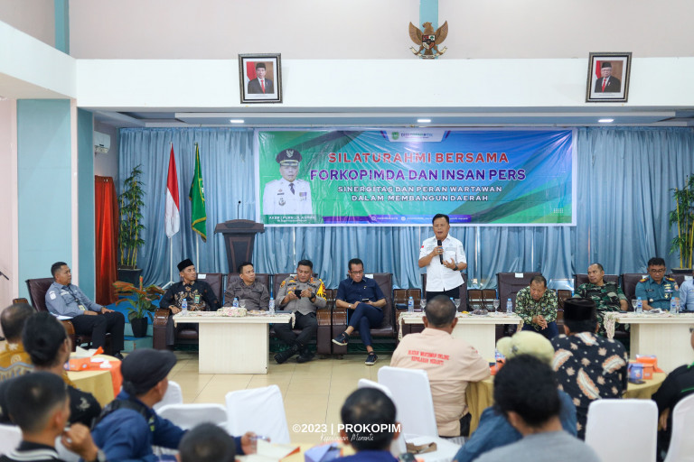 Forkopimda Pemkab Meranti Gelar Silaturahmi dengan Insan Pers