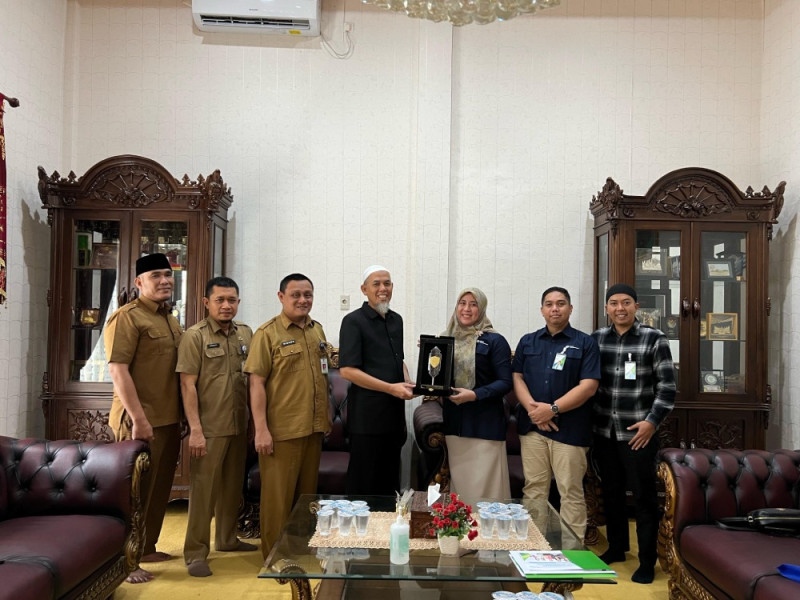 Kunjungi Kediaman Wali Kota Dumai, BPJS Ketenagakerjaan Laporkan Kinerja Tahun 2024
