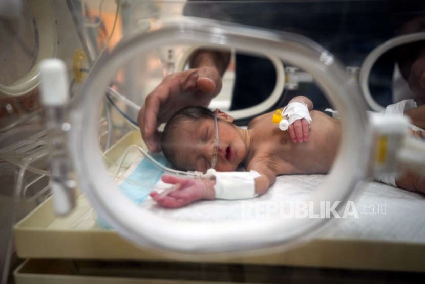 Sepasang Bayi Kembar Meninggal Kedinginan di Gaza