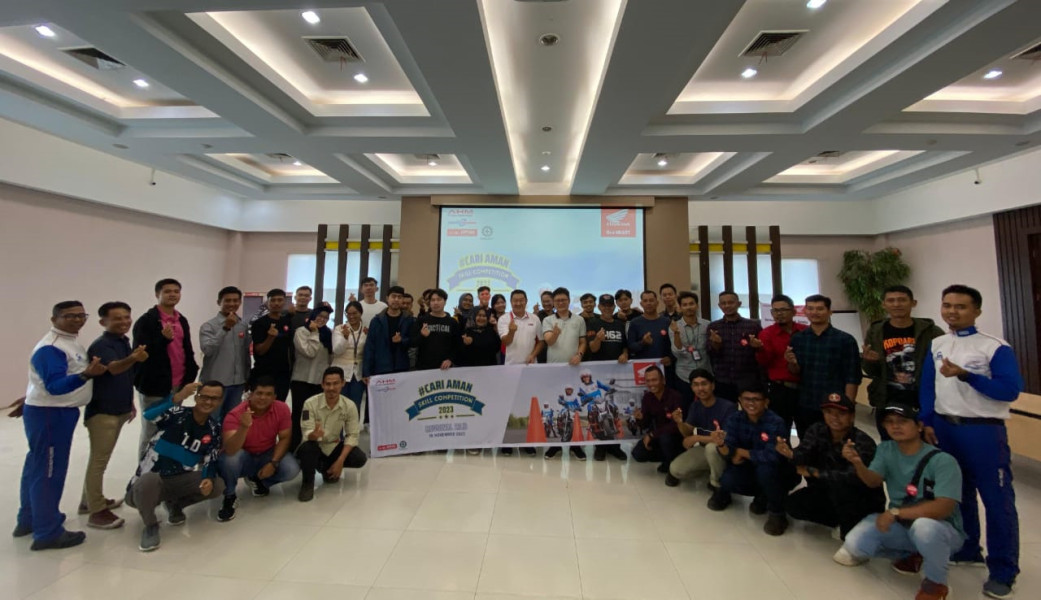 Capella Honda Gelar Cari Aman Skill Competition Regional Riau 2023 Antar Perusahaan