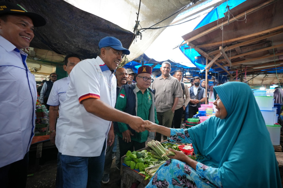 Alfedri-Husni Dengarkan Aspirasi dan Beri Dukungan untuk Pedagang Kecil