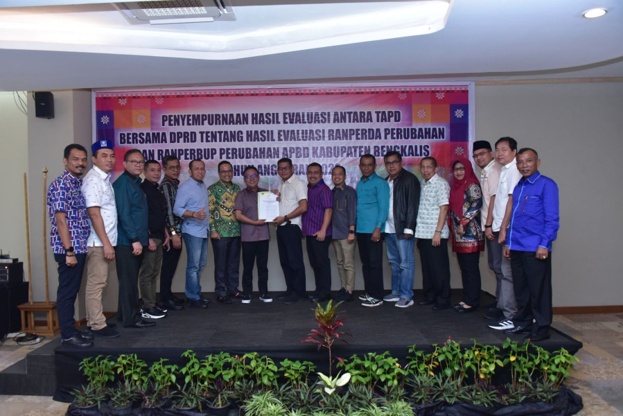 APBD-P 2023 Diteken Plt Gubri, Masyarakat dan Pemkab Bengkalis Ucapkan Terima Kasih