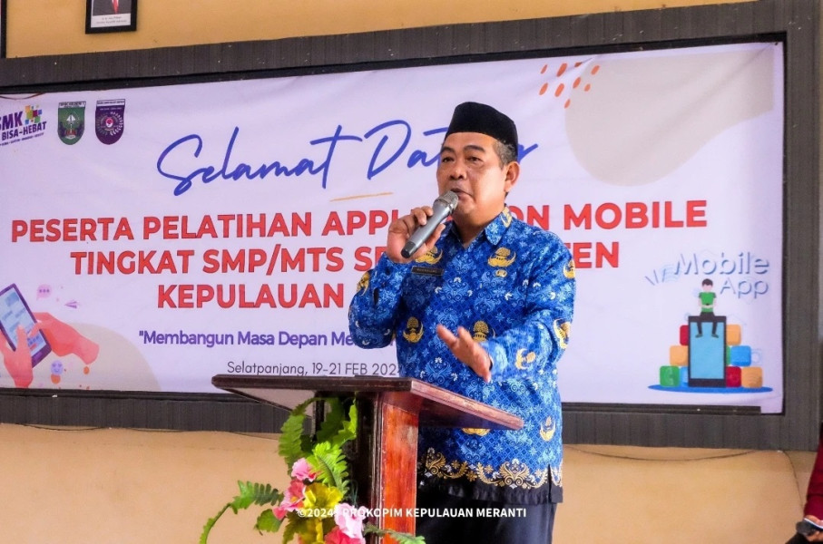 Pemkab Meranti Apresiasi Pelatihan Aplication Mobile SMKN 1
