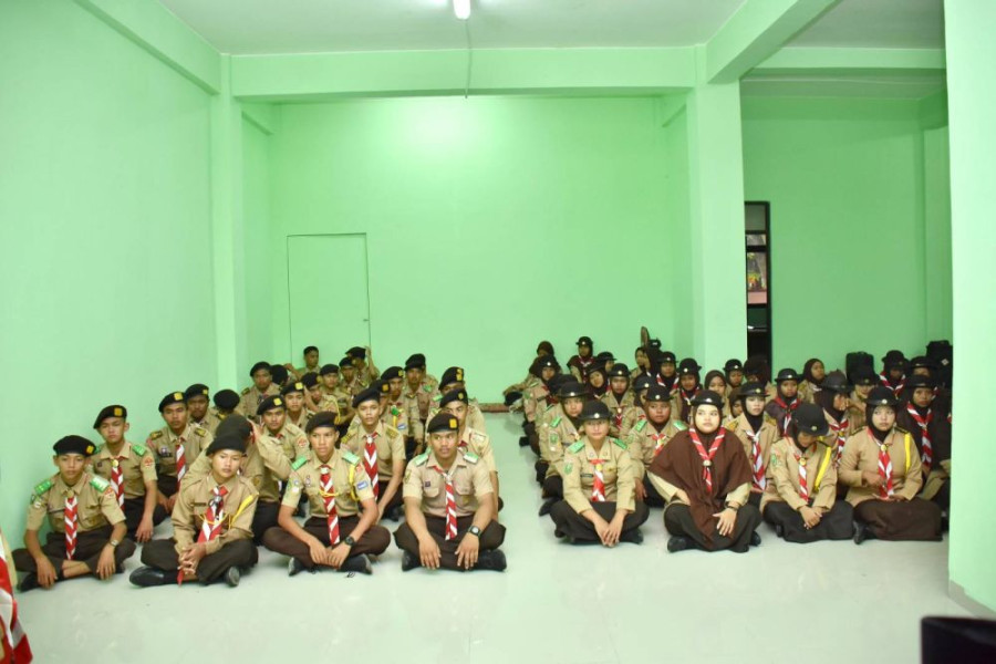 Pemkab Kampar Lepas Peserta Pramuka untuk Raimuna Daerah Tahun 2024