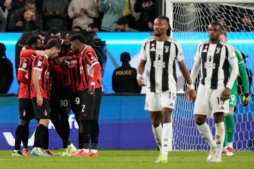 Singkirkan Juventus dengan Skor 1-2, AC Milan ke Final