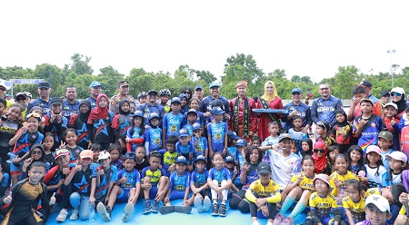 Alfedri Sebut Anak-Anak Siak Cinta Olahraga Sepatu Roda