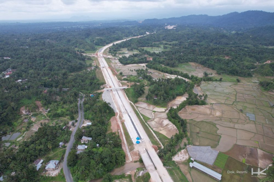 HK Targetkan Jalan Tol Trans Sumatera di Riau dan Sumbar Terhubung Pada 2024 Mendatang