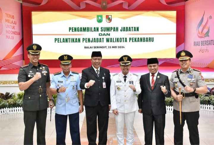 Wakil Ketua DPRD Hadiri Pelantikan Pj Walikota