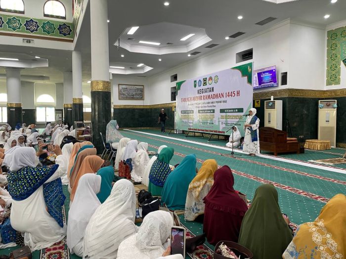 PW BKMT Provinsi Riau Gelar Tabligh Akbar Ramadan 1445 Hijriah