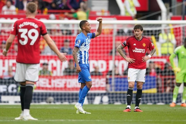 Premier League: Manchester United Dibantai Brighton di Kandang Sendiri