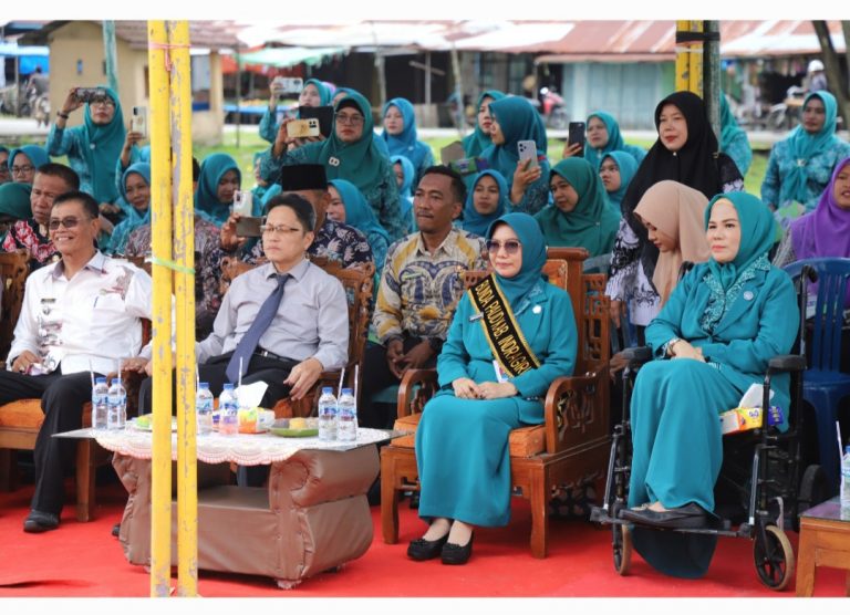 Pj Bupati Inhil Buka Jambore Kader PKK Tingkat Kecamatan Tempuling Tahun 2024