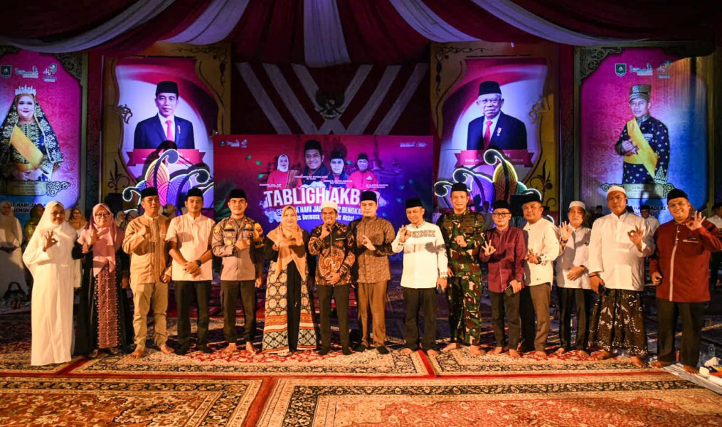 Ribuan Masyarakat Ikuti Tabligh Akbar Sempena Hari Jadi ke-512 Bengkalis