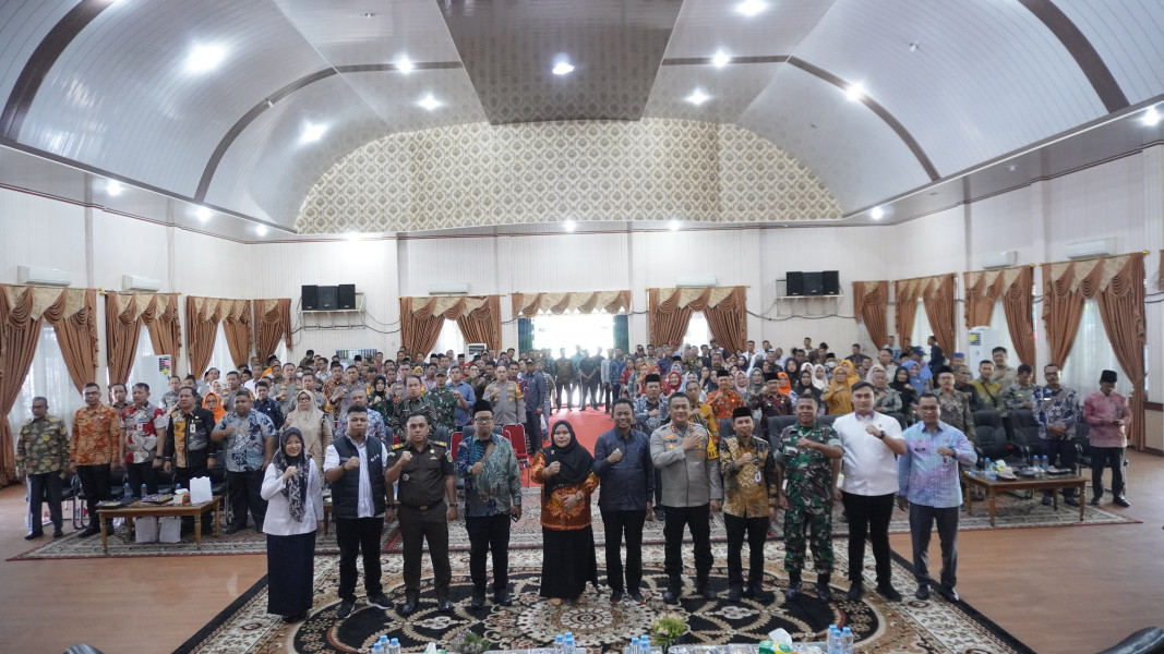 Rakor Bawaslu Rohil, Tegaskan Netralitas ASN, TNI/Polri, dan Perangkat Desa pada
