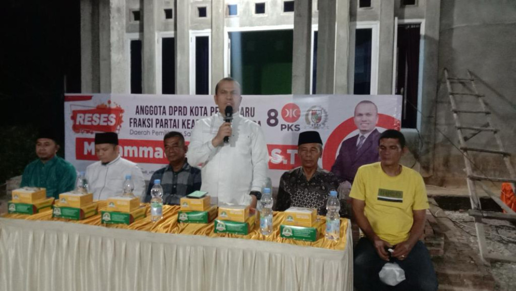Sabarudi Gelar Reses di Sianok Tangkerang Timur