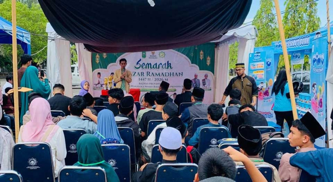 Didukung Baznas Riau, Kegiatan IRMA dan Bazar Ramadan Masjid Raya Annur Sukses Digelar