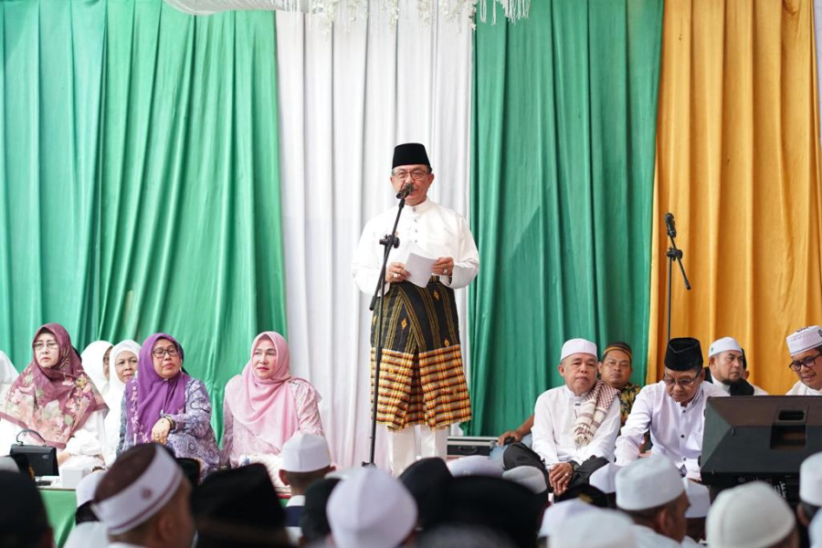 Bupati Ajak Masyarakat Inhil Jadikan Haul Syekh Abdul Qodir Jailani Momentum Tingkatkan Ibadah