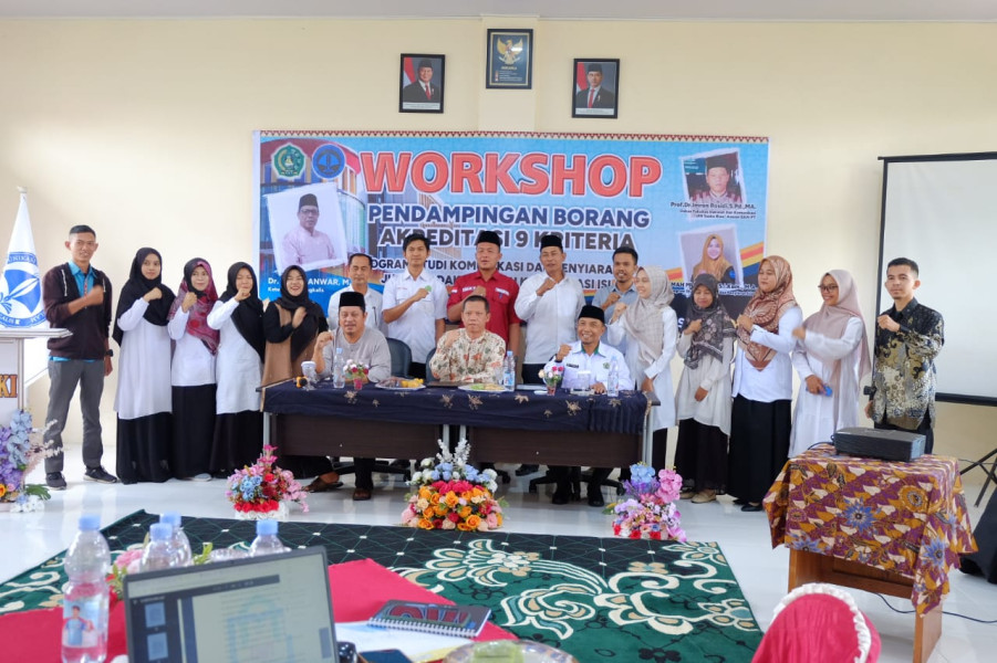 Upaya Meningkatkan Akreditasi, Prodi KPI STAIN Bengkalis Hadirkan Asesor BAN-PT