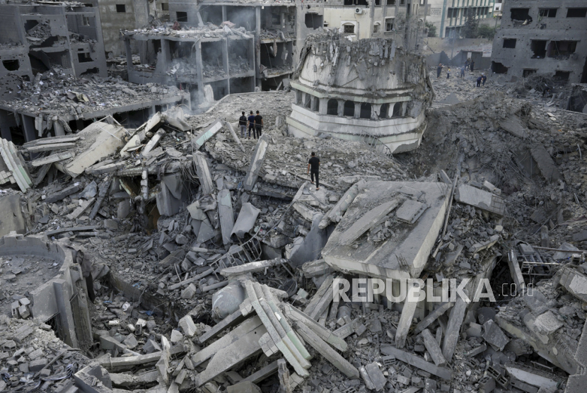Israel Hancurkan 1.000 Masjid di Gaza, Biaya Rekonstruksi Bisa Capai 500 Juta Dolar
