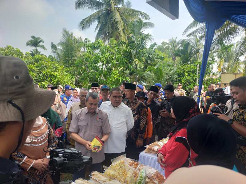 Belanja di Pasar Murah Bengkalis Makin Murah dengan QRIS