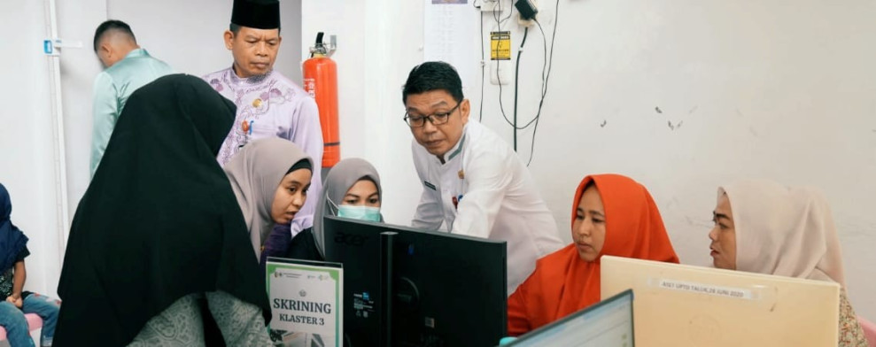 Pastikan Pelayanan Berjalan Lancar, Pj Sekda Kuansing Sidak Sejumlah OPD