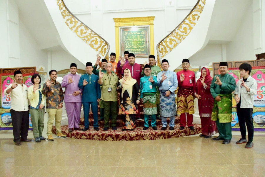 Bupati Kasmarni Terima Audiensi Badan Riset dan Inovasi Nasional