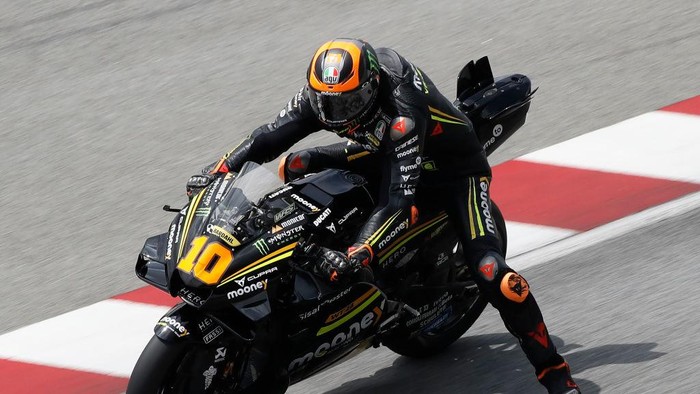 Luca Marini Rebut Pole MotoGP Indonesia 2023