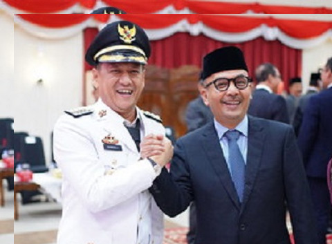Hadiri Pelantikan Pj Bupati Kampar,  Ini Kata Firdaus Soal Hambali dan Putusan Mendagri