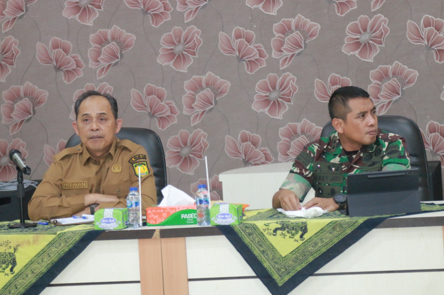 Pj Bupati Pimpin Rapat Persiapan Gerakan Tanam Padi serentas 3.000 Ha