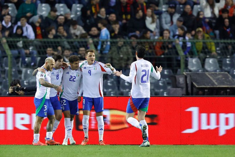 Belgia Takluk dari Italia dengan Skor 0-1