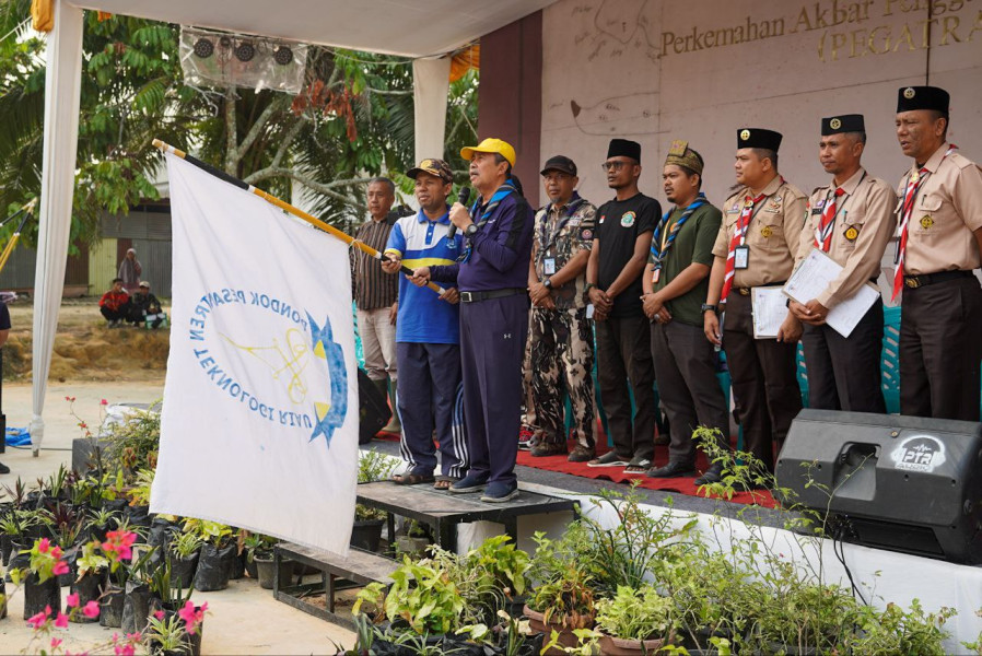 Gubernur Riau Beri Motivasi untuk Peserta Perkemahan Akbar di Kampar
