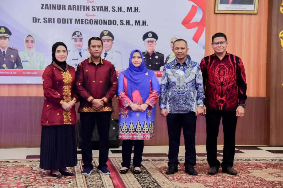 Bupati Kasmarni Hadiri Pisah Sambut Kepala Kejaksaan Negeri