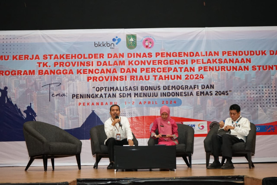 Pra Rakerda Program Bangga Kencana dan Forum Koordinasi Percepatan Penurunan Stunting Tingkat Provinsi Riau