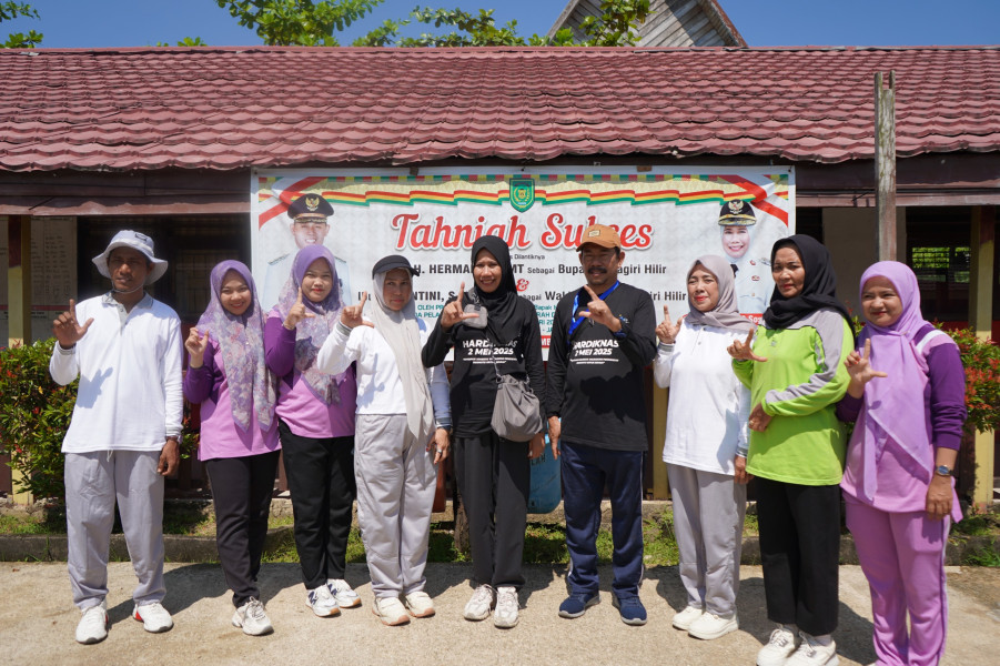 Wabup Yuliantini Tinjau SDN 007 dan SDN 008 Tembilahan